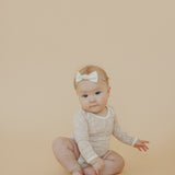 Long Sleeve Bodysuit - Sandy