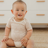 Short Sleeve Bodysuit - Sandy