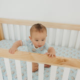 Premium Knit Fitted Crib Sheet - S'mores