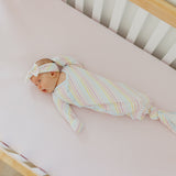 Newborn Knotted Gown - Lucky