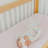 Knit Headband Bow - Lucky