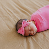 Bowtie Baby Bow - Flamingo