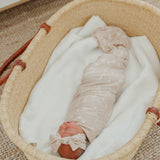 Knit Headband Bow - Sandy