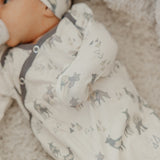 Newborn Knotted Gown - Cody