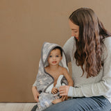 Premium Baby Knit Hooded Towel - Timber