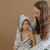 Premium Baby Knit Hooded Towel - Timber