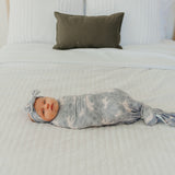 Knit Headband Bow - Timber