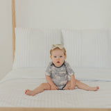 Short Sleeve Bodysuit - Timber