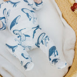 Footed Baby Pants - Cove