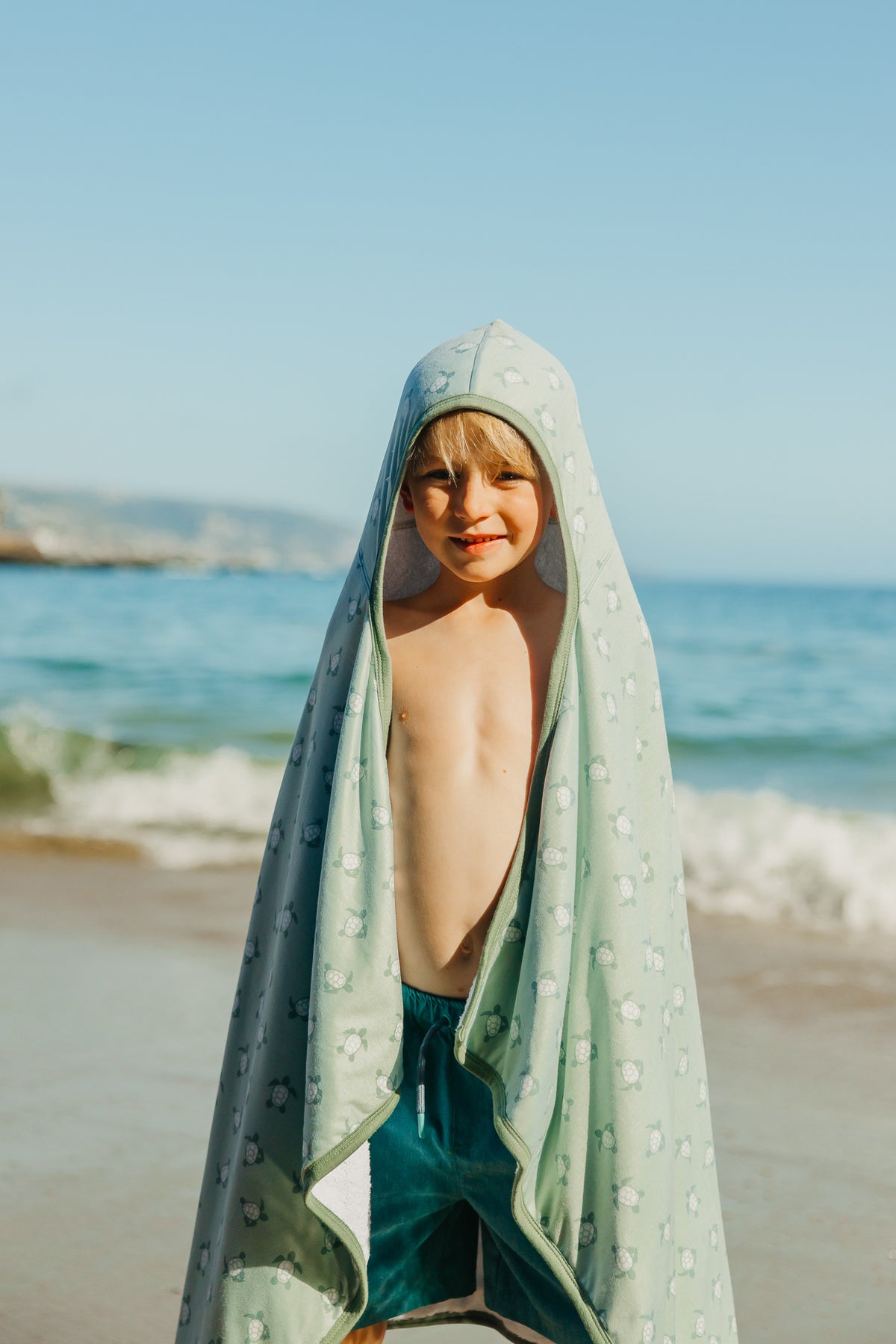 Premium Big Kid Hooded Towel - Wade