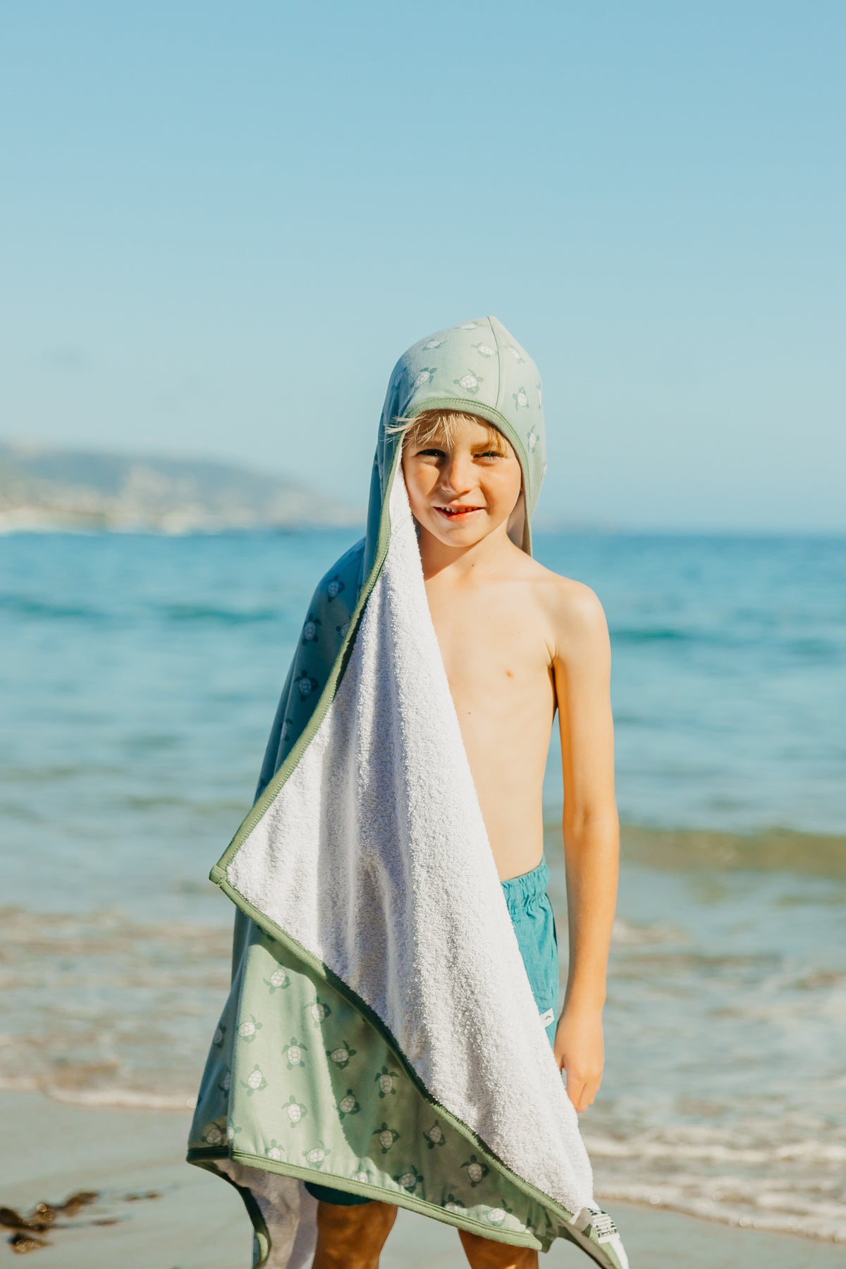 Premium Big Kid Hooded Towel - Wade