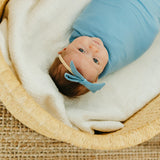 Ribbon Baby Bow - Robin