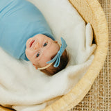 Ribbon Baby Bow - Robin