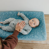 Premium Knit Diaper Changing Pad Cover - Hogwarts