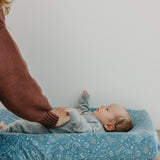 Premium Knit Diaper Changing Pad Cover - Hogwarts