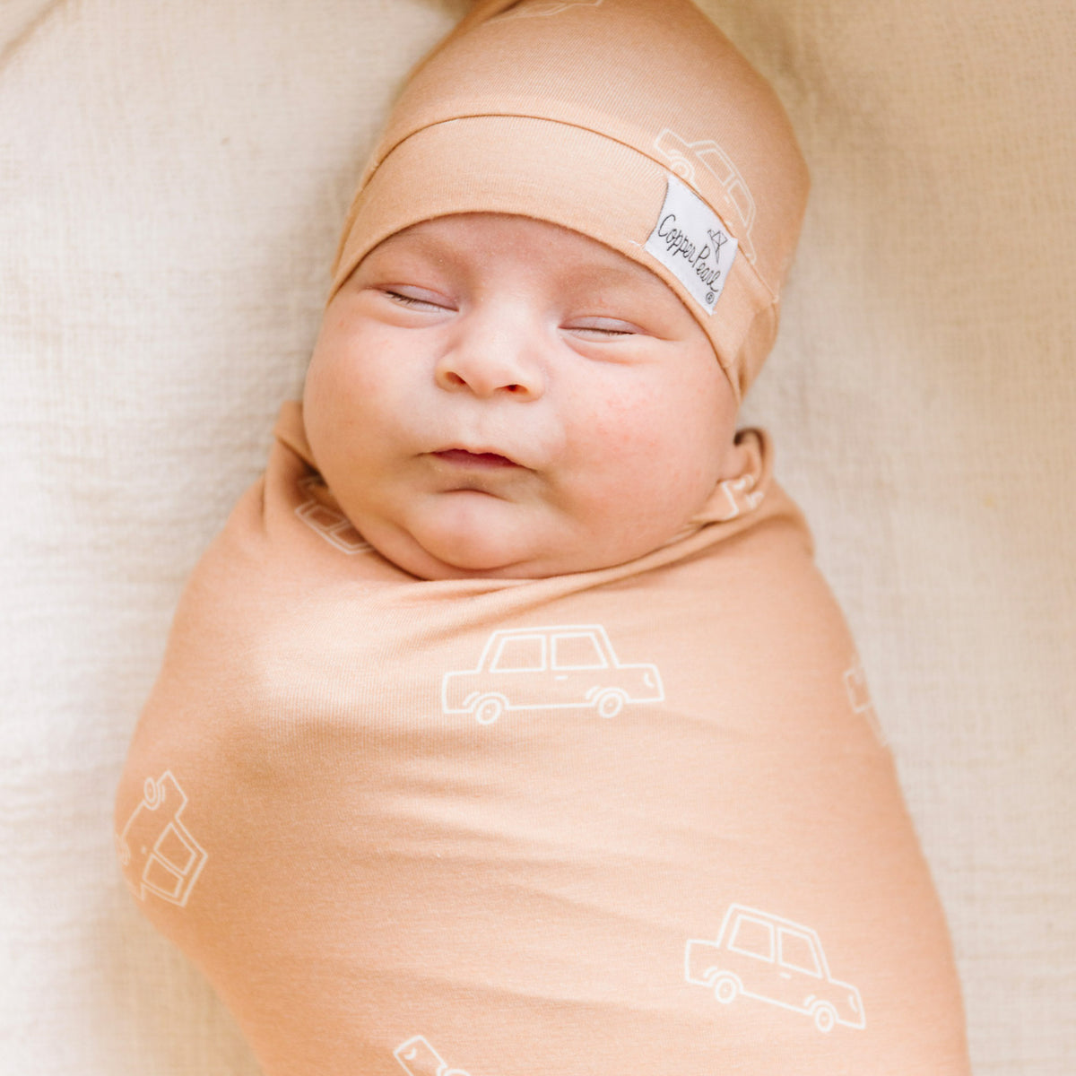 Knit Swaddle Blanket - Cooper