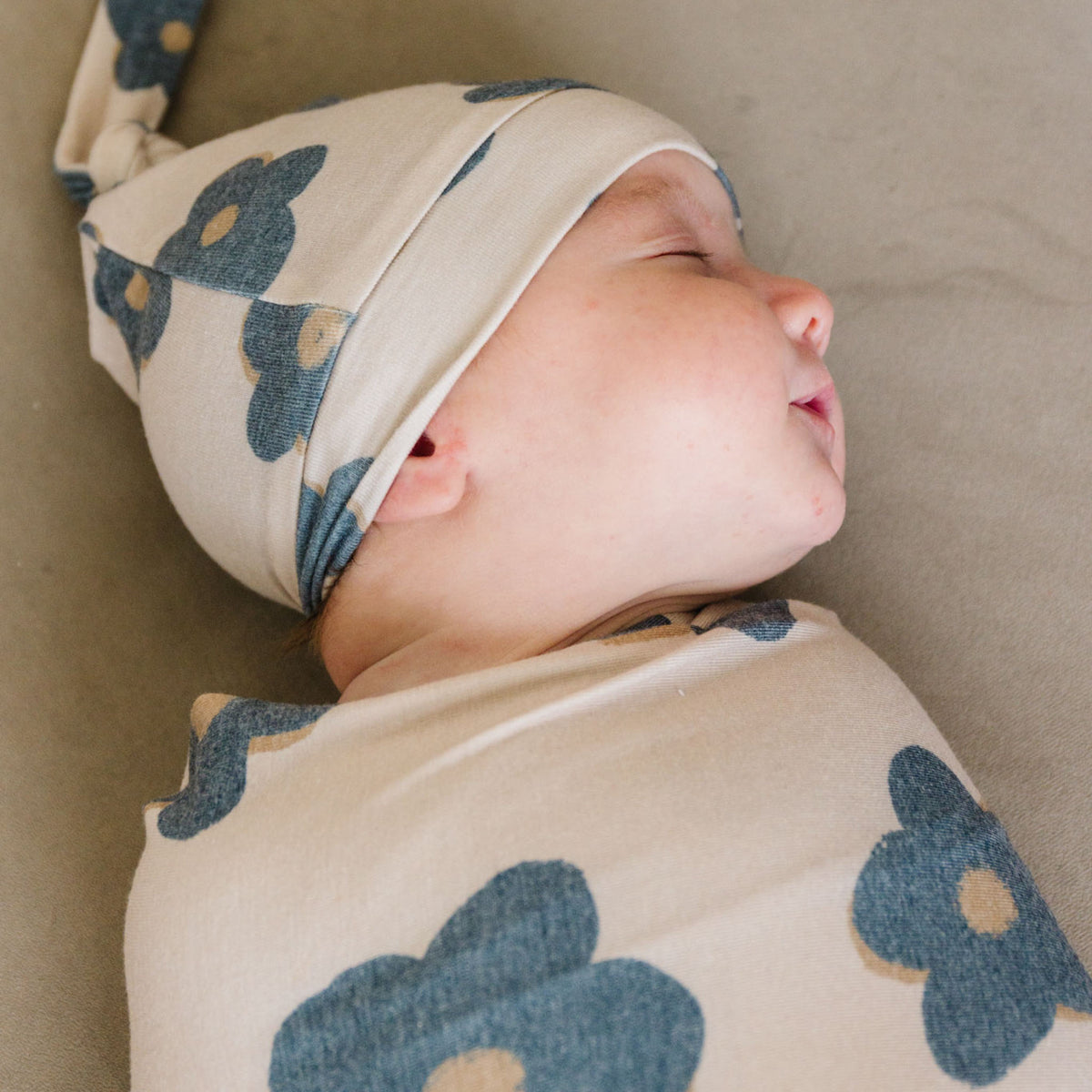 Top Knot Hat - Gemma In Tan