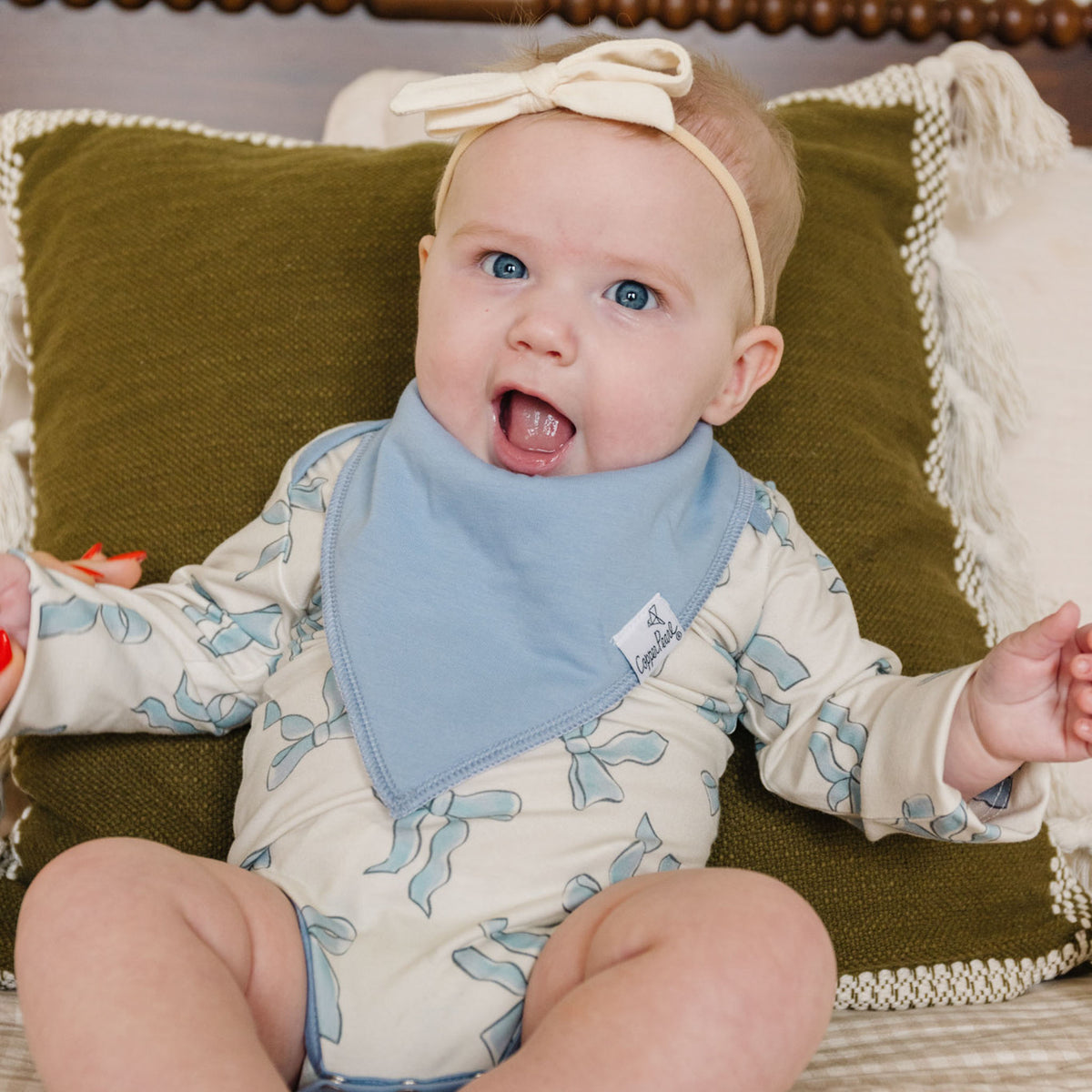 Baby Bandana Bibs - Gemma In Tan