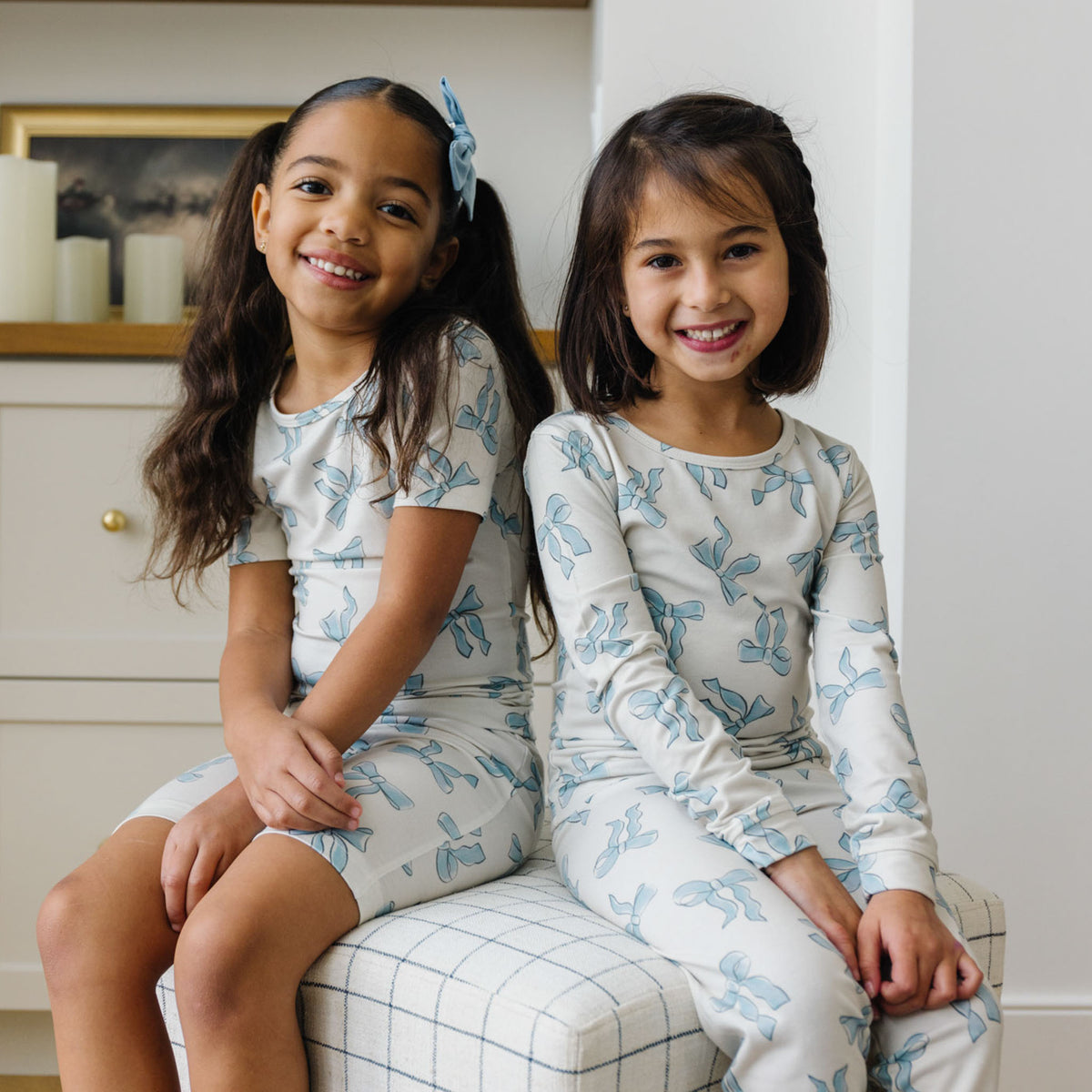 2pc Short Sleeve Pajama Set - Daphne