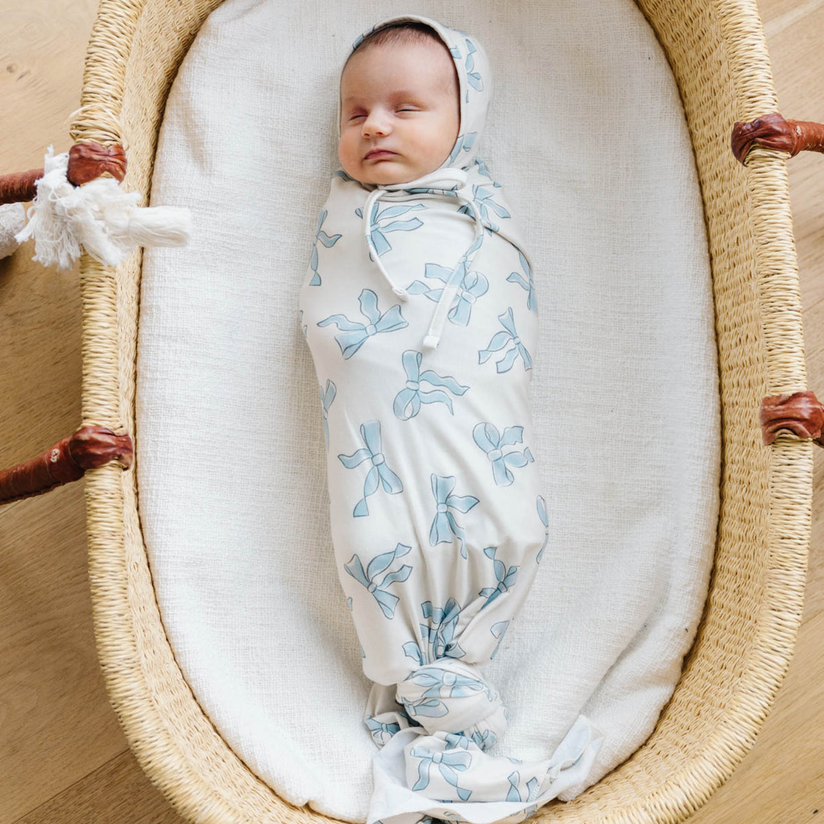 Knit Swaddle Blanket - Daphne