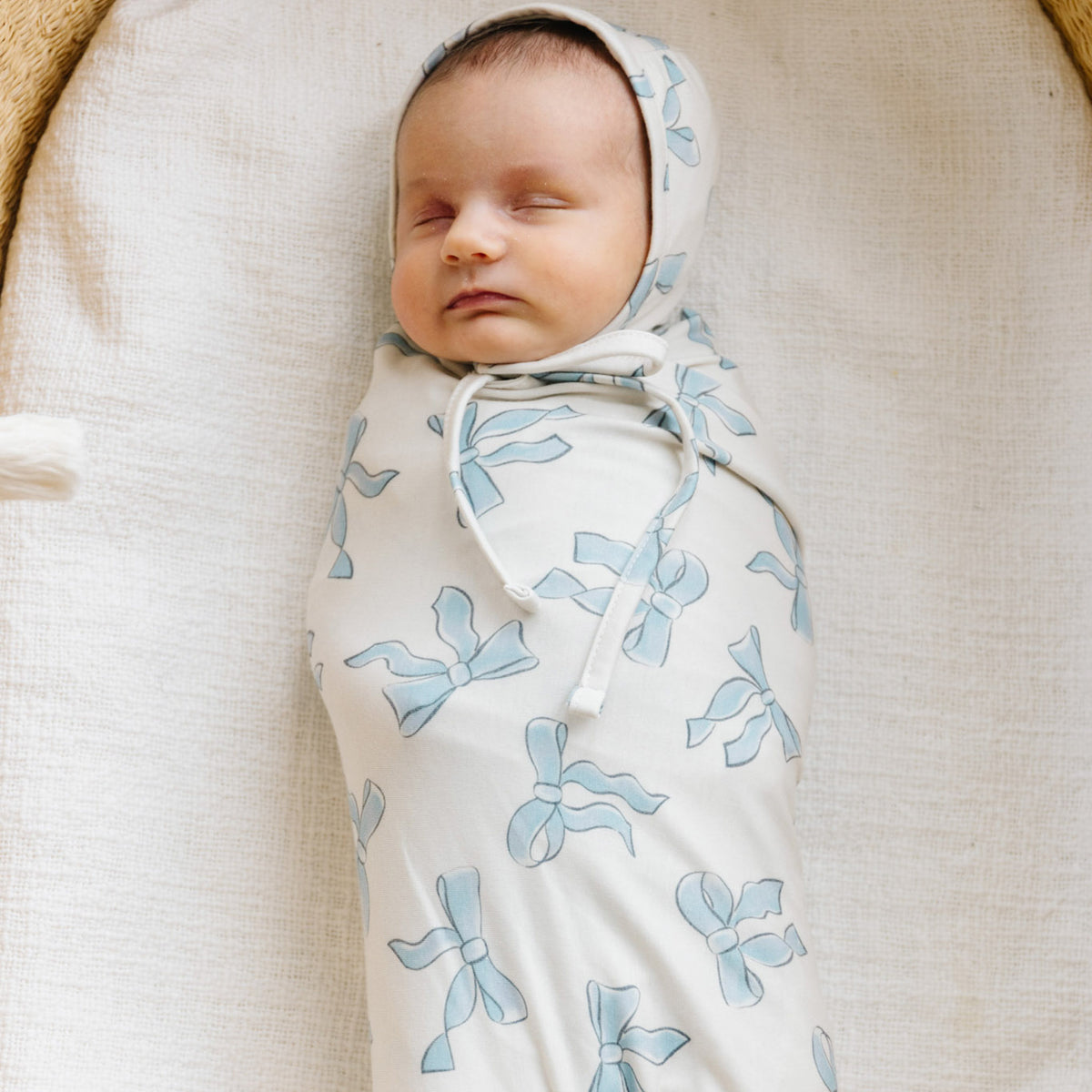 Knit Swaddle Blanket - Daphne