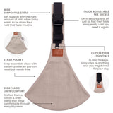 Everyday Sling Carrier - Taupe