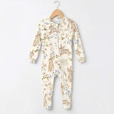 Zip-up Footie - Spring Bunny