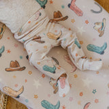 Premium Knit Diaper Changing Pad Cover - Cheyenne