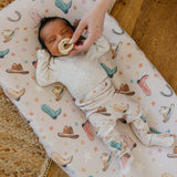 Premium Knit Diaper Changing Pad Cover - Cheyenne