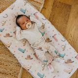 Premium Knit Diaper Changing Pad Cover - Cheyenne