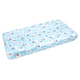 Premium Knit Diaper Changing Pad Cover - Monsters, Inc. Medley