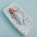 Premium Knit Diaper Changing Pad Cover - Monsters, Inc. Medley