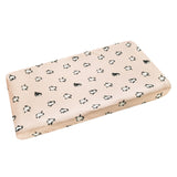 Premium Knit Diaper Changing Pad Cover - Penguins