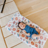 Premium Knit Diaper Changing Pad Cover - Disney Pixar Bumper Stickers