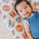 Premium Knit Diaper Changing Pad Cover - Disney Pixar Bumper Stickers