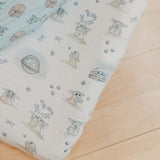 Premium Knit Diaper Changing Pad Cover - Star Wars Grogu