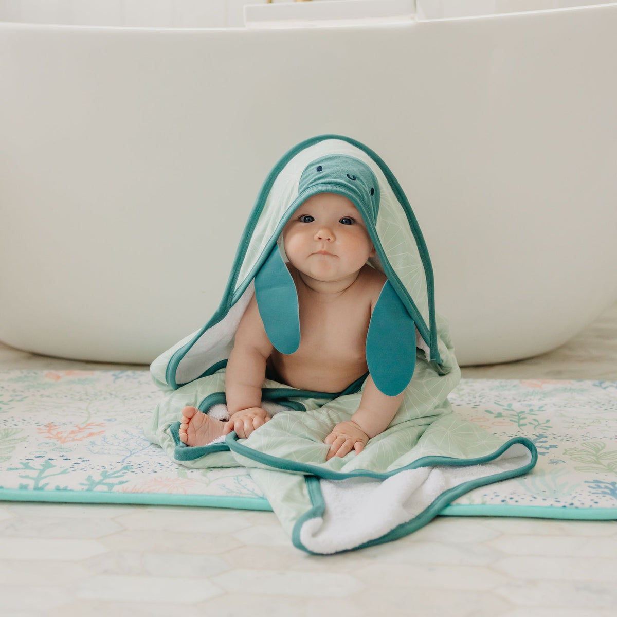 Character Hooded Towel - Wade