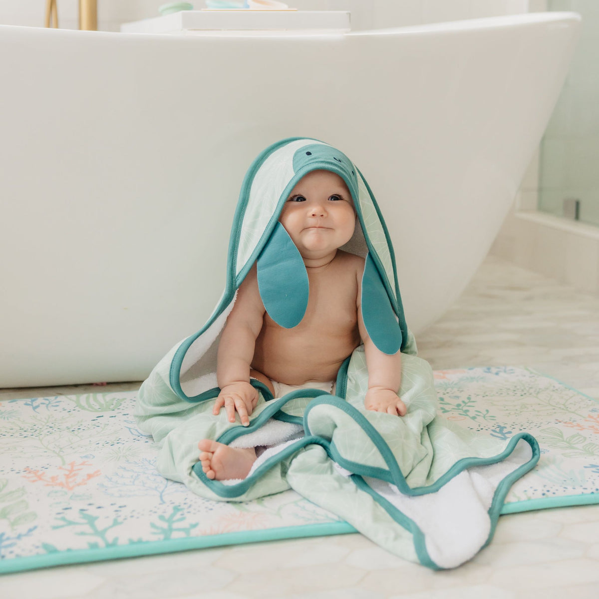 Character Hooded Towel - Wade