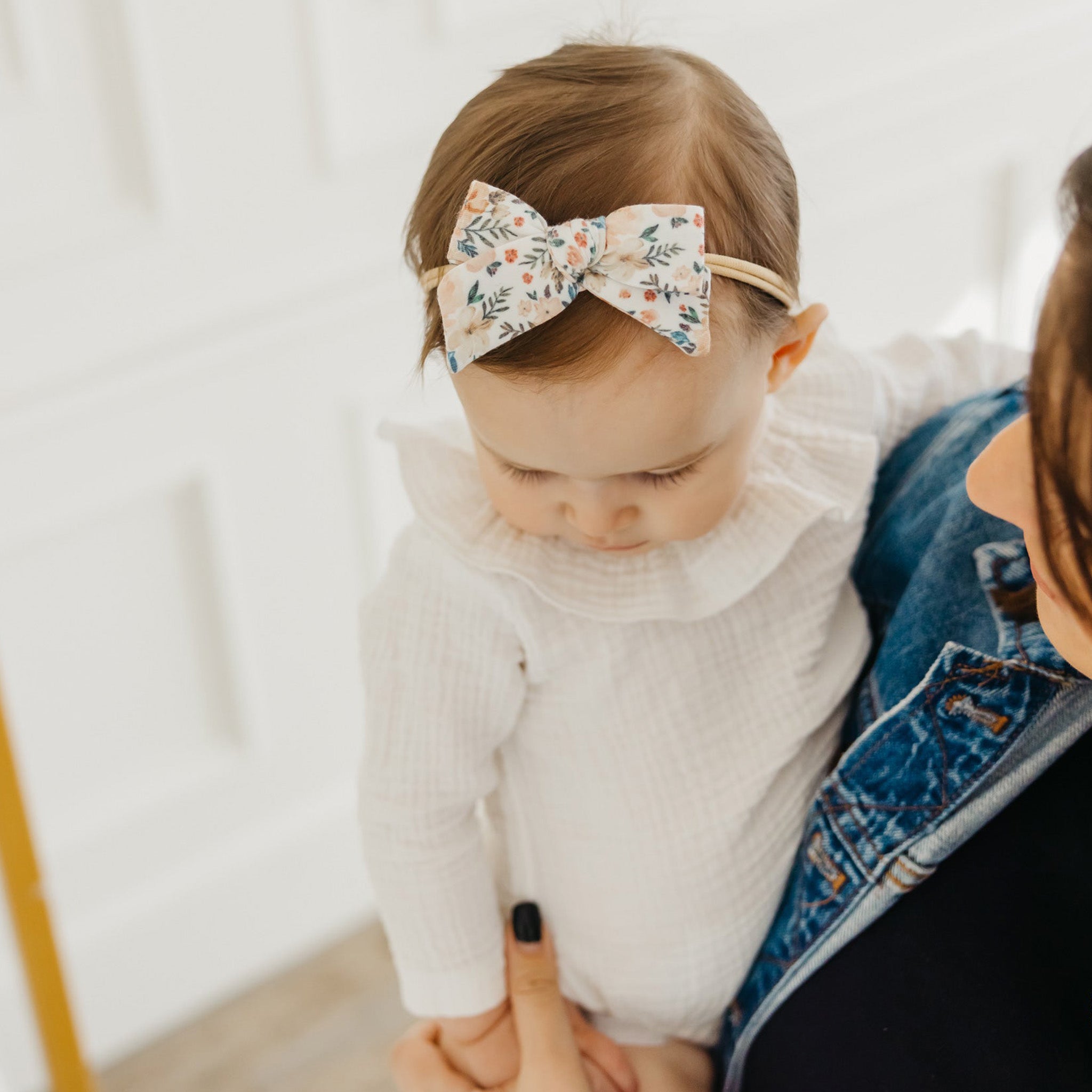 Classic Baby Bow Autumn – Copper Pearl