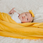 Classic Nylon Bow - Banana