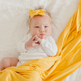 Classic Nylon Bow - Banana