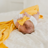 Classic Nylon Bow - Banana