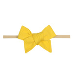 Classic Nylon Bow - Banana
