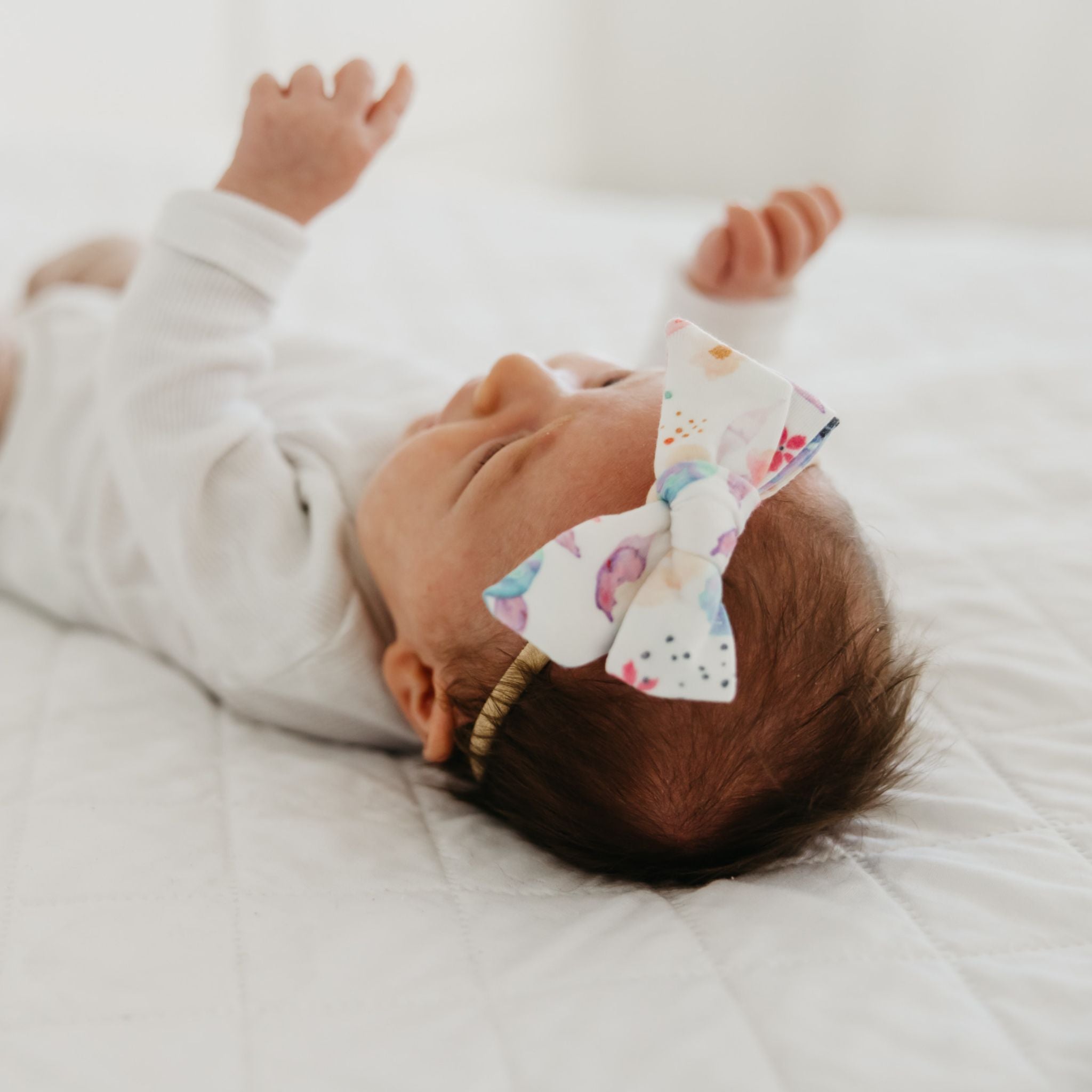 Classic Nylon Bow - Bloom