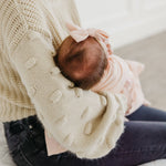 Classic Nylon Bow - Blush