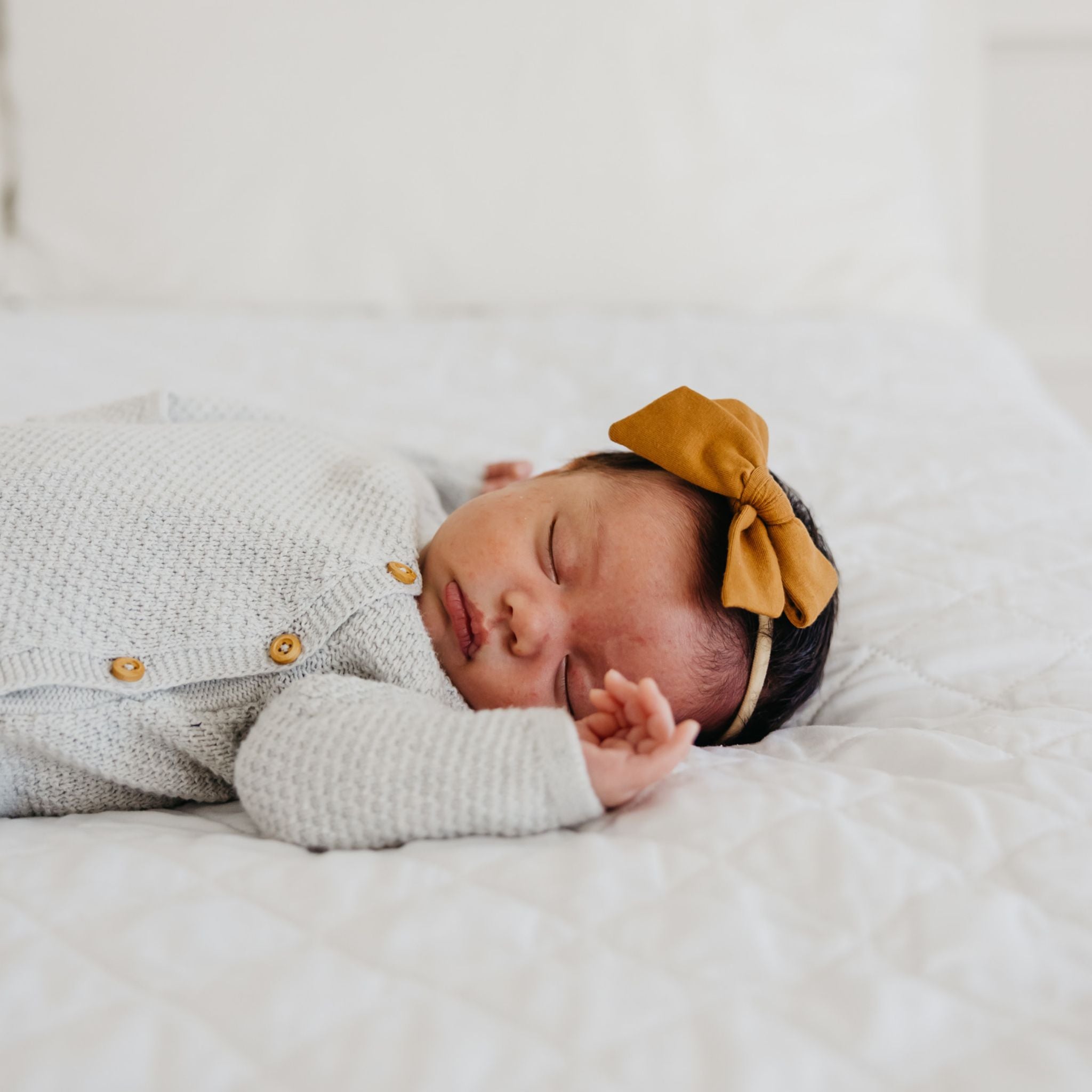 Classic Nylon Bow - Camel