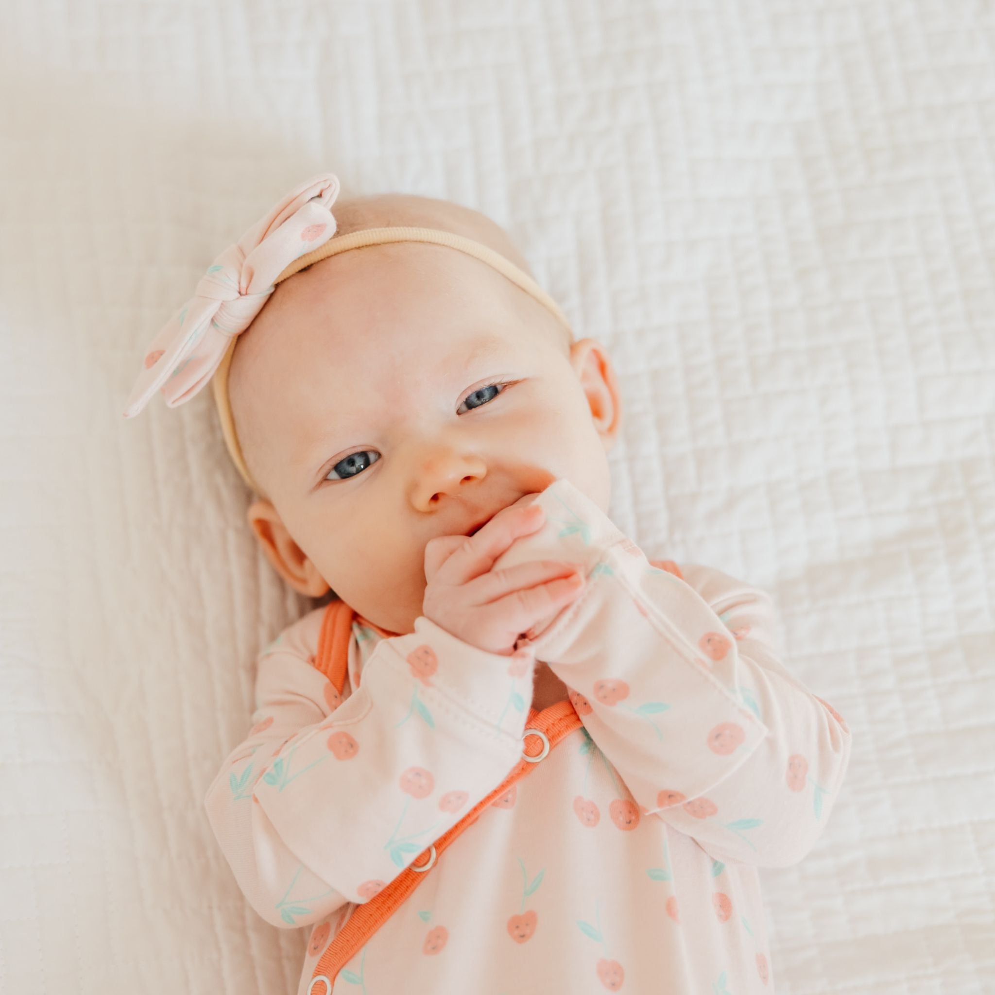 Classic Nylon Bow - Cheery