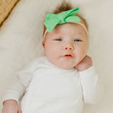 Classic Nylon Bow - Lime