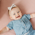 Classic Nylon Bow - Oat