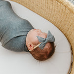 Classic Nylon Bow - Slate